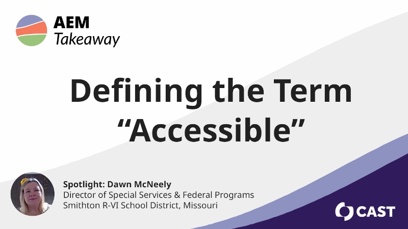 AEM Takeaway: Defining the term 