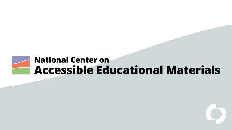 National Center on Accessible Educational Materials logo, CAST mark
